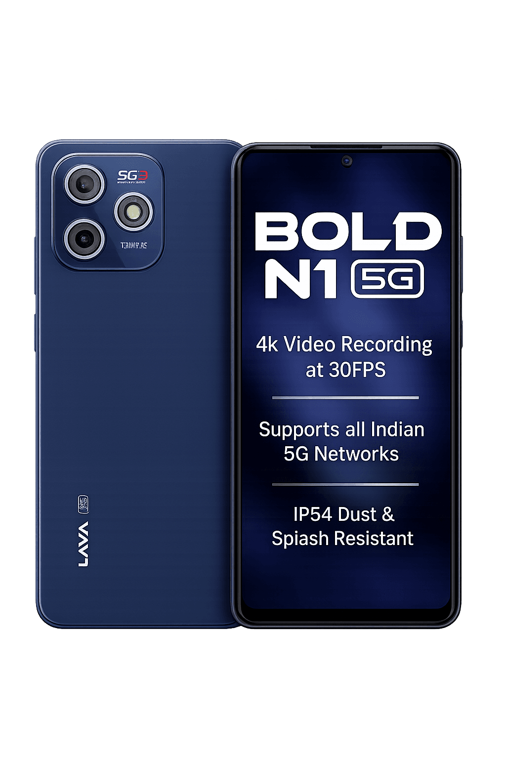 Best Budget 5G SmartPhone Under 8,000 , Lava Bold N1 5G